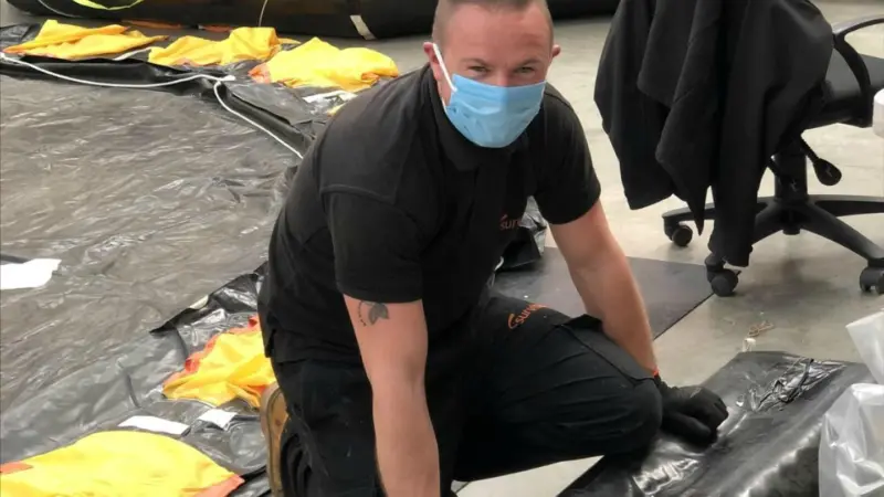 Survitec expects a spike in demand for servicing in the first half of 2021 Photo: Survitec