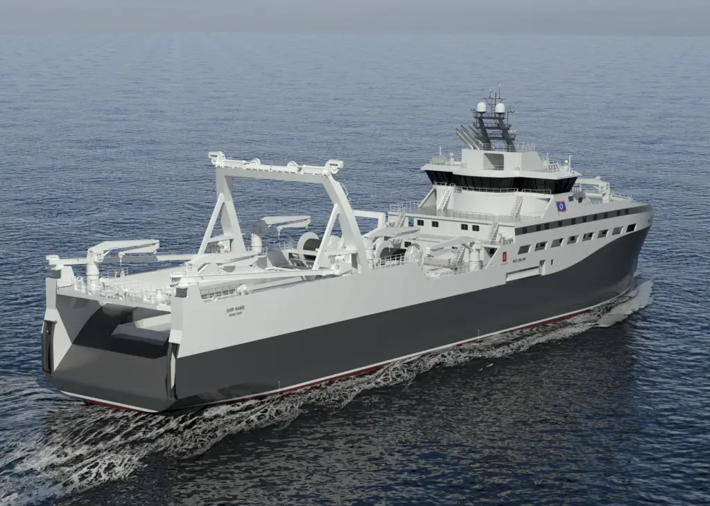 Kongsberg is designing a revolutionary krill fishing vessel for Rimfrost Photo: Kongsberg Maritime