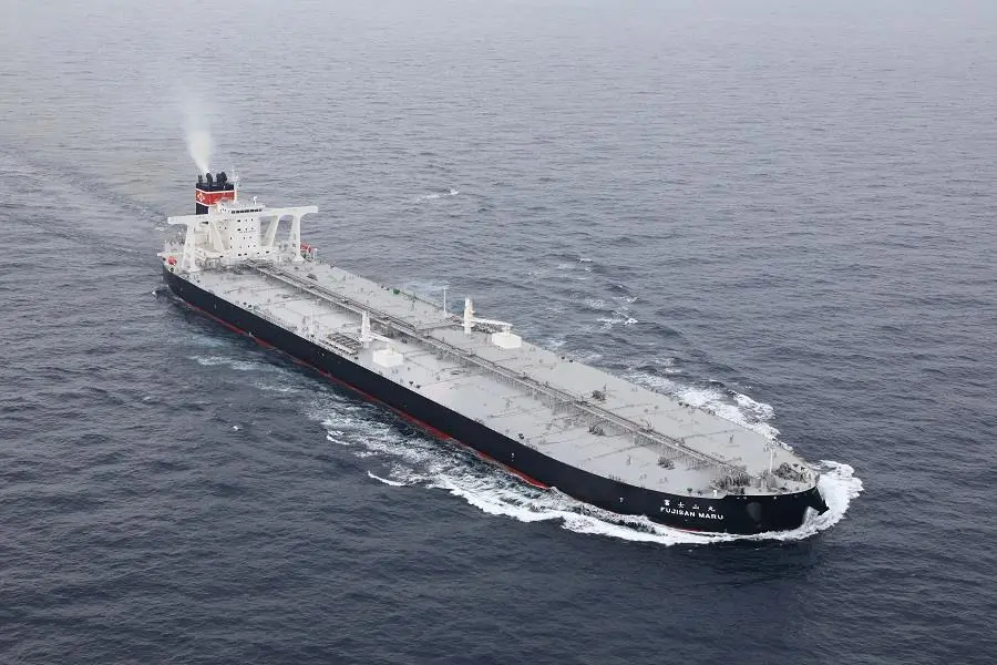 Energy transportation to Japan: the Fujisan Maru.(credit: Namura Shipbuilding).