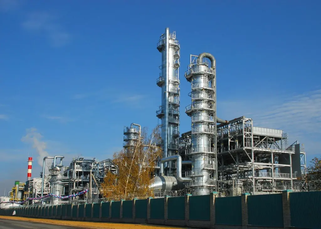 A small-scale Russian methanol plant (credit: Haldor Topsoe)