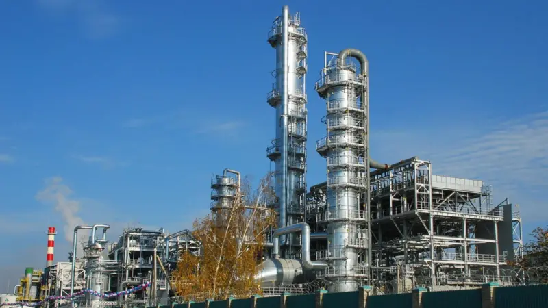 A small-scale Russian methanol plant (credit: Haldor Topsoe)