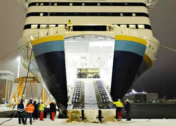 MacGregor has secured new orders to equip RoPax and Linkspans Photo: MacGregor