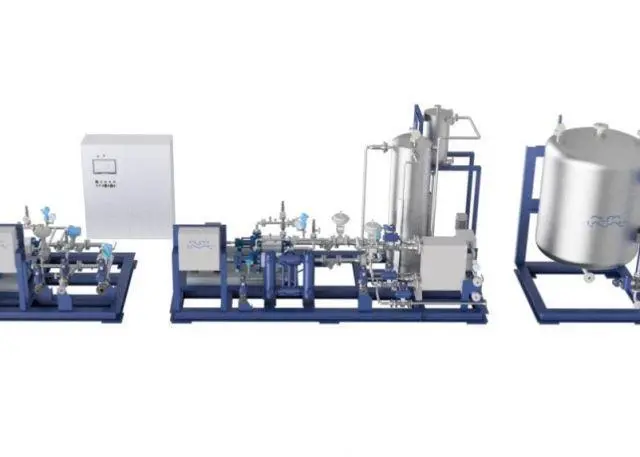 The Alfa Laval Fuel Conditioning Module (FCM) LPG was the basis for the company's ammonia FCM research. (credit: Alfa Laval)
