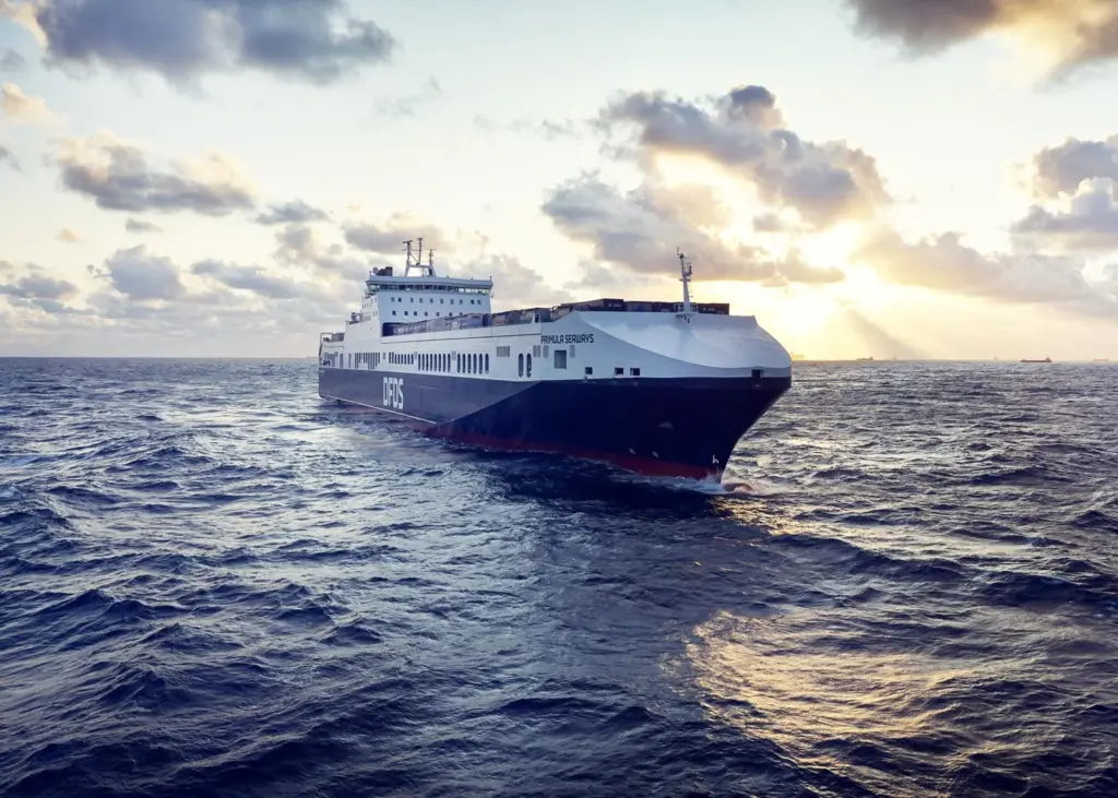 DFDS is evaluating FuelSave's FS+ system that injects methanol and hydrogen as a solution for its conventional four-stroke engines. (credit: DFDS)