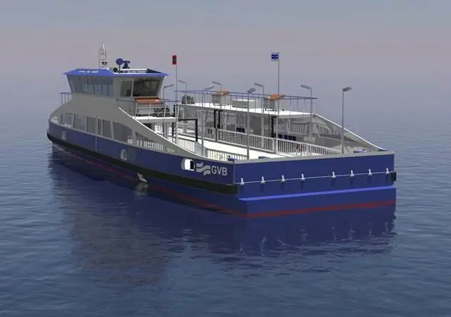 Corvus Energy batteries will be installed on the five all-electric ferries being built for GVB at Holland Shipyards Group in the Netherlands Photo: Corvus Energy