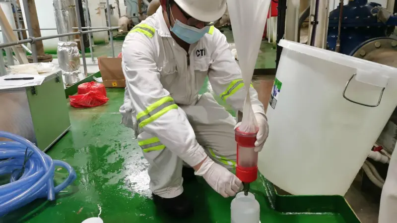 CTI-Maritec advises regular ballast water testing – at least twice per year for vessels that might be trading in US water Photo: CTI-Maritec