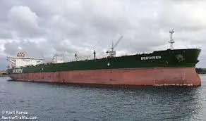 Viken Shipping's 112,000dwt Breiviken is a recent example of Samsung Heavy Industries' Aframax expertise. (credit: Marine Traffic.com/copyright Kjell Randa)