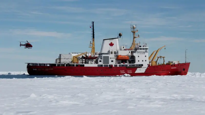 The ‘CCGS Amundsen’ will be the only vessel in its class to be fitted with retractable thrusters and dynamic positioning Photo: Canadian Coast Guard