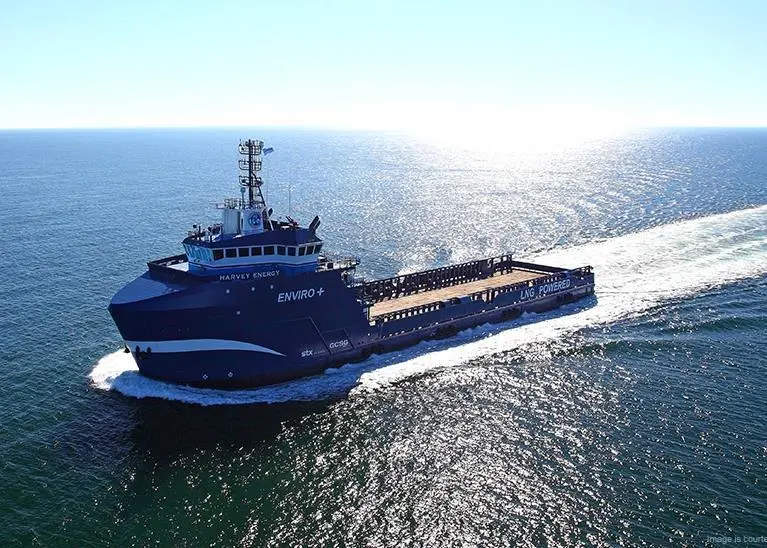The installation of the containerised Wärtsilä 1,450 kW battery hybrid package on the Harvey Energy is expected to reduce overall fuel costs by 10 to 20 percent. (credit: ABS)