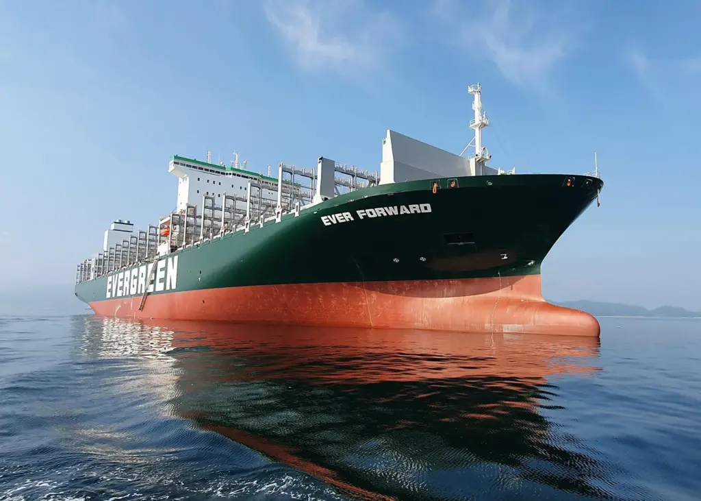 The ‘Ever Forward’ Photo: Evergreen Marine Corporation