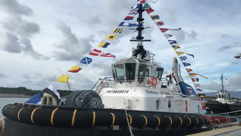 Damen has delivered an ASD 2813 tug to Con.Tug Photo: Damen Shipyards Group