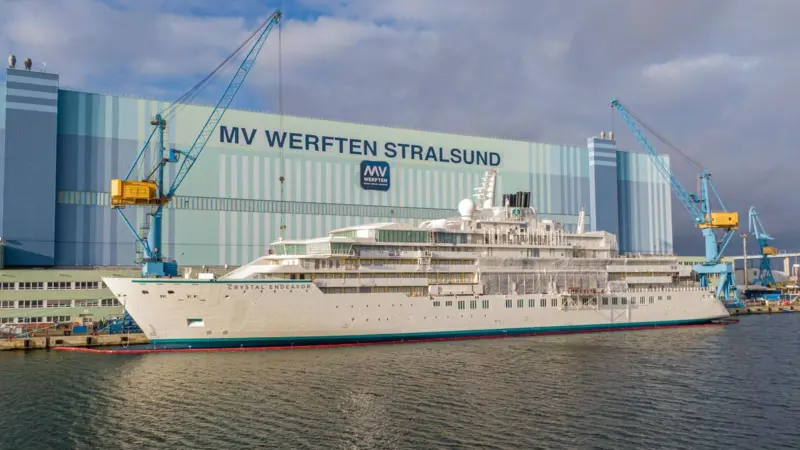 MVW’s Crystal Endeavour; could now be delivered next year thanks to state loan.