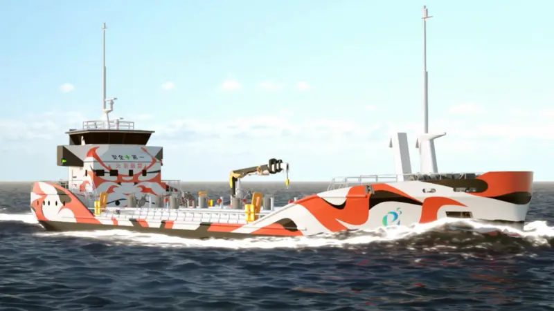 Asahi Tanker has ordered two full-electric bunker vessels from Japanese yards for operation in Tokyo Bay (credit: Asahi Tanker)