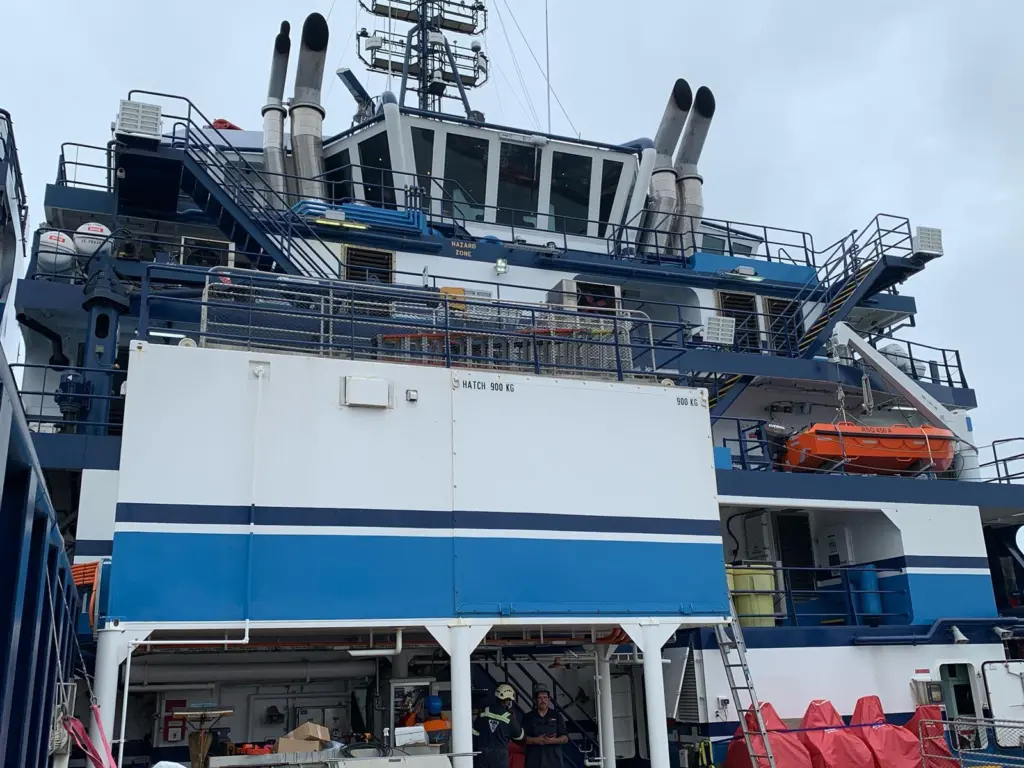 The ESS will enable the PSVs to operate on battery power only when stationary at sea or in port. (copyright: Wärtsilä Corporation)