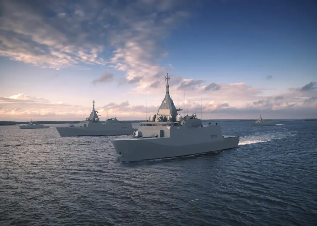 Rendering of the Pohjanmaa-class corvette (picture courtesy of Finnish Defence Forces)