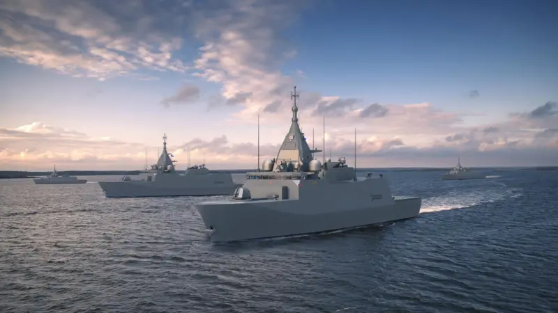 Rendering of the Pohjanmaa-class corvette (picture courtesy of Finnish Defence Forces)