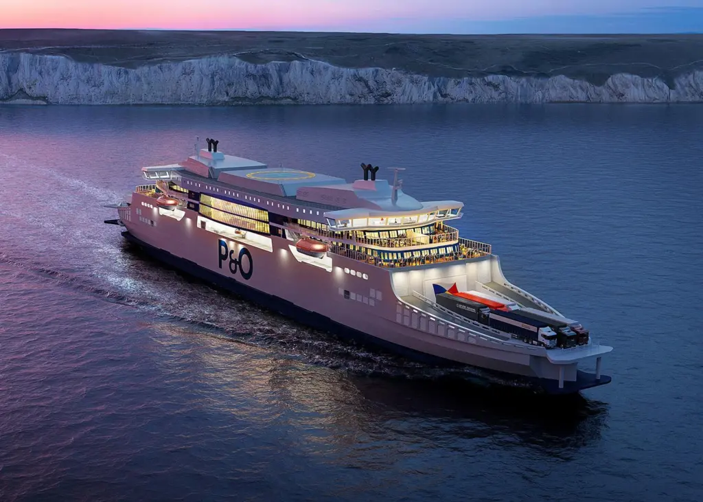 P&O’s new super ferries will be powered by Wärtsilä engines Photo: Wärtsilä