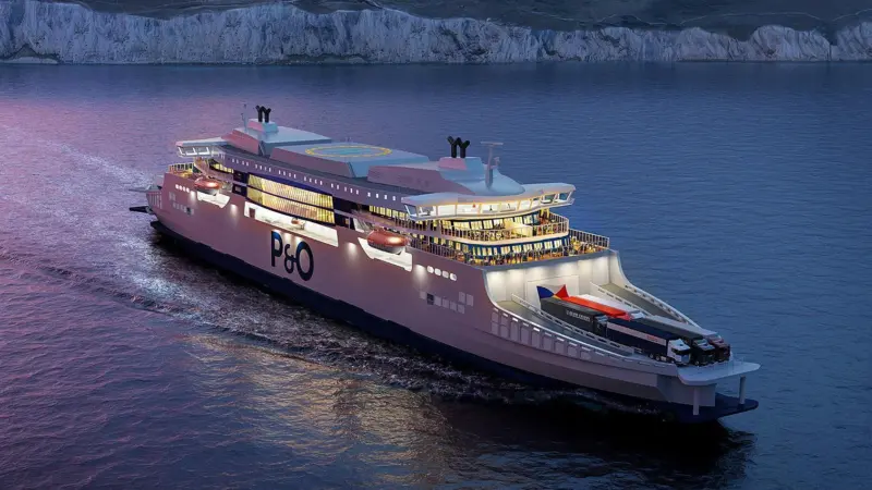 P&O’s new super ferries will be powered by Wärtsilä engines Photo: Wärtsilä