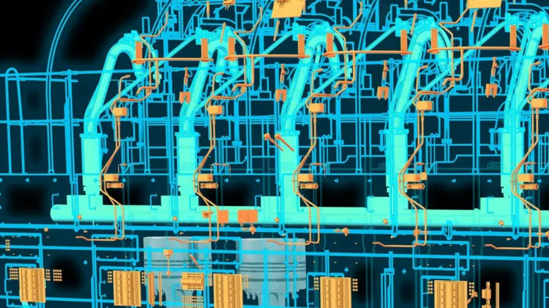 WinGD has been conducting research into the requirements of combining an X-DF engine with PTI/PTO and an energy storage system (Image courtesy of WinGD)
