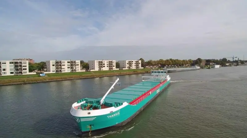 Tharsis, efficiency personified in sea-river trade.(credit: Tharsis Management).