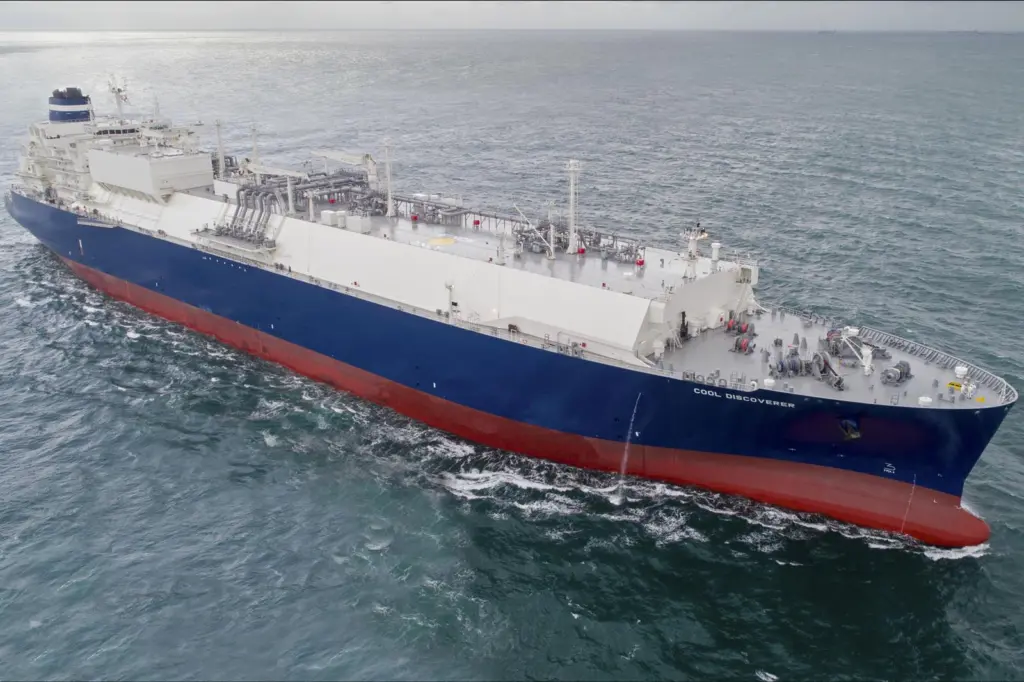 Thenamaris LNG Inc has concluded an Optimised Maintenance Agreement with Wärtsilä covering Cool Discoverer (pictured) and Cool Racer (Copyright: Thenamaris LNG)