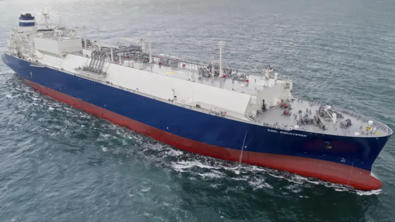 Thenamaris LNG Inc has concluded an Optimised Maintenance Agreement with Wärtsilä covering Cool Discoverer (pictured) and Cool Racer (Copyright: Thenamaris LNG)