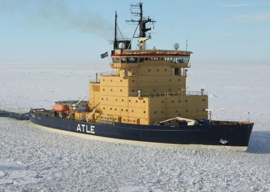 Time-served: Swedish icebreaker Atle, built at Helsinki in 1974. (Image courtesy of Aker Arctic).