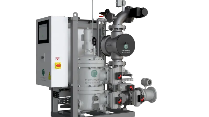 Norwegian Greentech’s ballast water treatment system