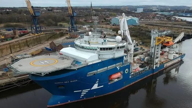 ‘North Sea Giant’ Photo: MacGregor