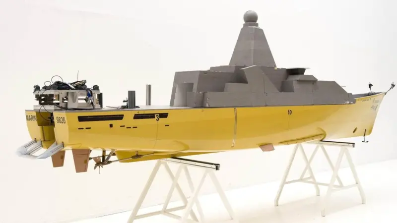 The 11m wing is the largest order for Hull Vane and the first for a vessel of over 100m. (credit: Hull Vane)