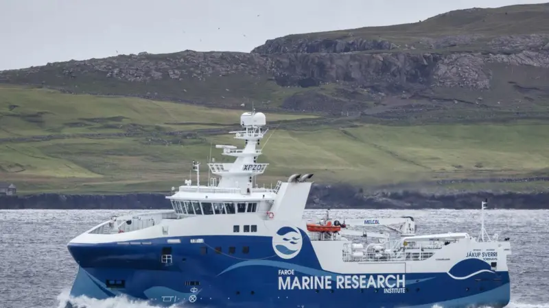Bureau Veritas has awarded classification to the Faroese built research vessel Jákup Sverri (Credit: Bureau Veritas)