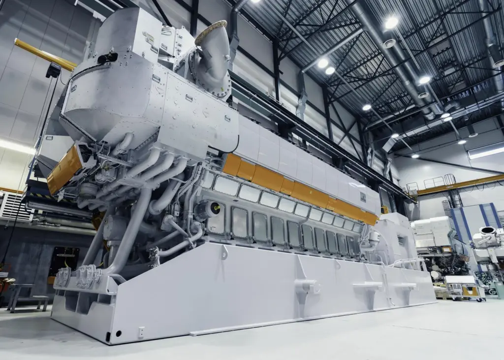 The Wärtsilä 31DF engine upgrade will increase its power output and lower the level of greenhouse gas emissions. (Copyright: Wärtsilä Corporation)
