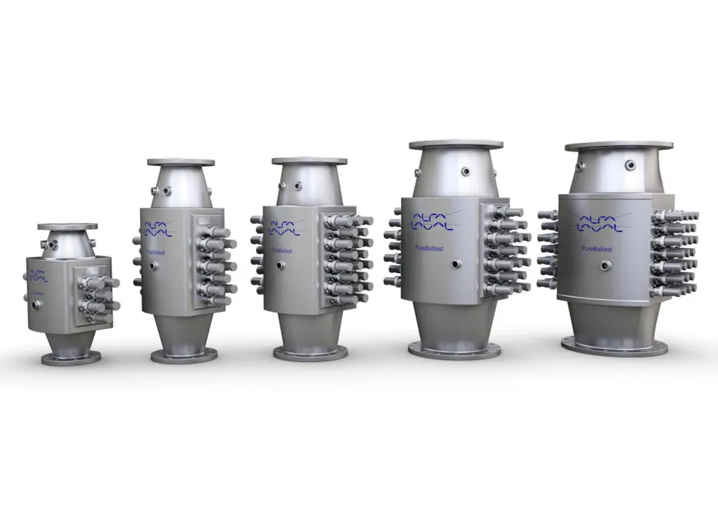Alfa Laval PureBallast reactors (credit: Alfa Laval)