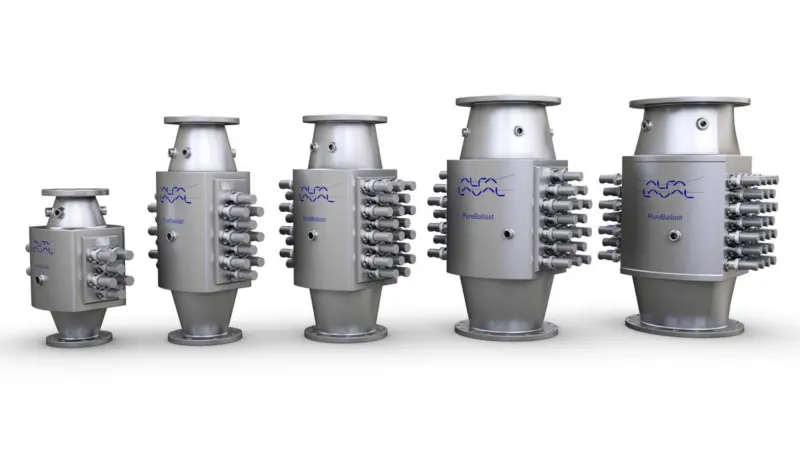 Alfa Laval PureBallast reactors (credit: Alfa Laval)