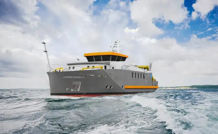 Ludwig Prandtl 11 is tipped to be the world’ first hydrogen-propelled research ship.