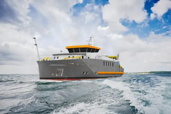 Ludwig Prandtl 11 is tipped to be the world’ first hydrogen-propelled research ship.