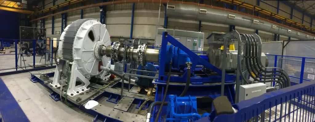 The magnetic drive: large scale tests are convincing. Photo: Magnomatics
