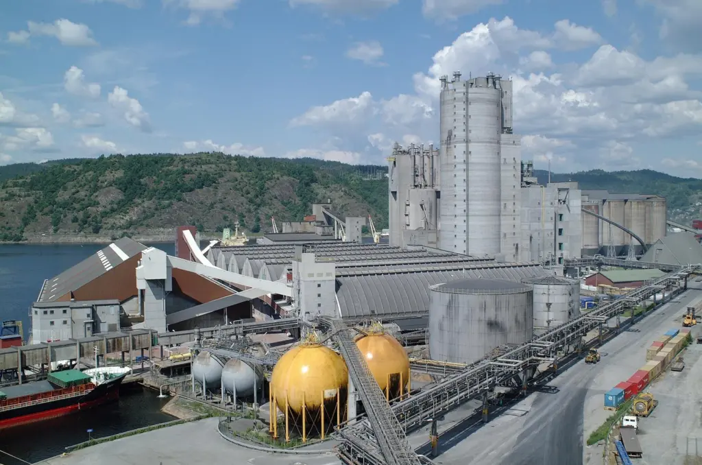 Yara is investigating the possibility of producing green ammonia at its Porsgrunn facility in Norway (credit: Yara International ASA)