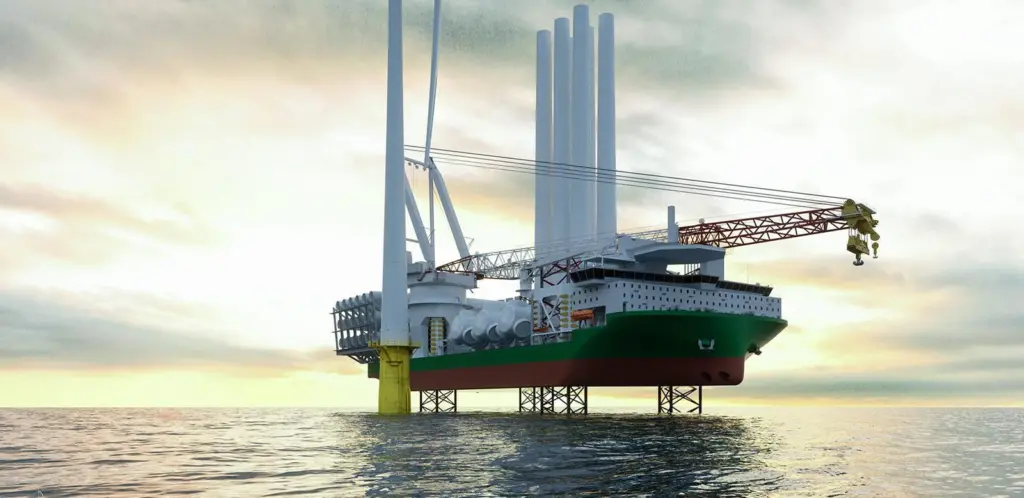 The Atlas-C class, a titan for windfarm projects. (credit: Knud E Hansen).