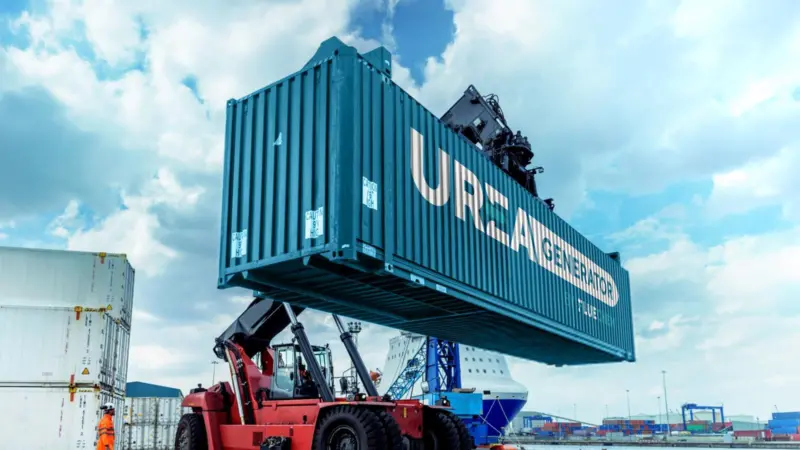 Producing urea on board can help save costs Photo: Fluechem