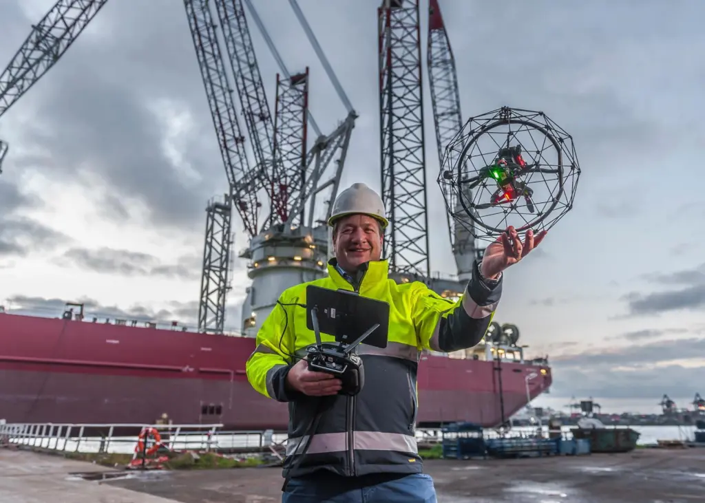 RIMS is offering a new inspection service focused on drones and ROVs Photo: RIMS