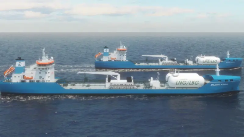Bitumen/oil product tankers to be built by Wuhu. (image credit: FKAB).