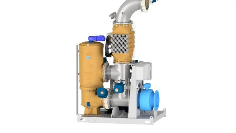 The new DESMI Ocean Guard BWMS enables ballast water to be discharged more quickly Photo: DESMI