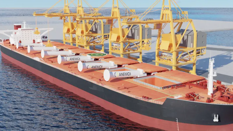 Oldendorff explores rotor sails for bulkers as Scandlines evaluates ferry rotos experience.