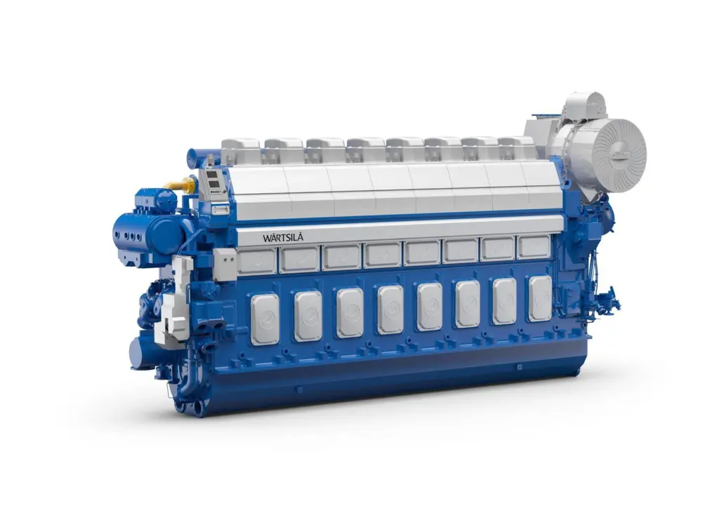 Six new LNG carrier vessels will be fitted with Wärtsilä 46DF dual-fuel engines, plus gas valve units and auxiliaries Photo: Wärtsilä Corporation