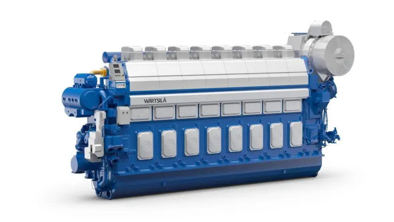 Six new LNG carrier vessels will be fitted with Wärtsilä 46DF dual-fuel engines, plus gas valve units and auxiliaries Photo: Wärtsilä Corporation