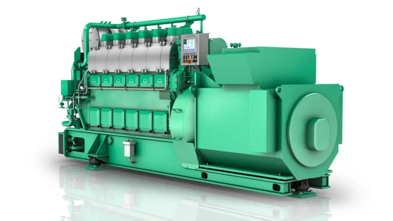 A rendering of the MAN 6L23/30H Mk3 engine (credit: MAN Energy Solutions)