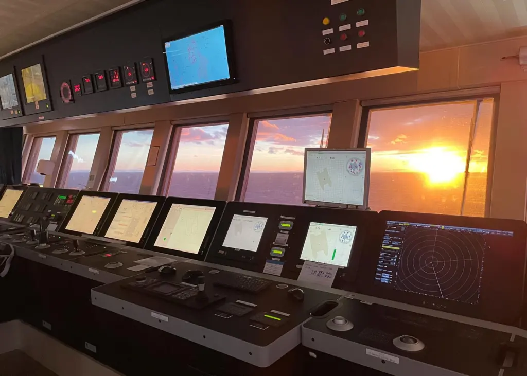 The Kongsberg integrated control system actively distributes energy across onboard consumers Photo: Kongsberg