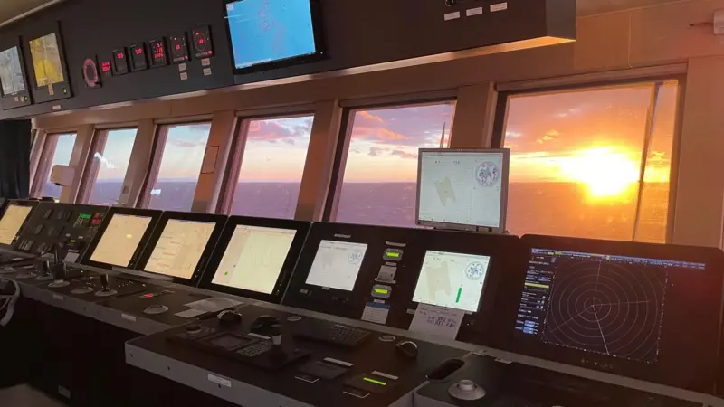 The Kongsberg integrated control system actively distributes energy across onboard consumers Photo: Kongsberg