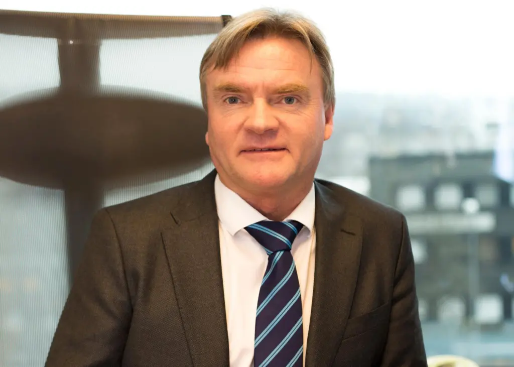 UECC ceo Glenn Edvardsen noted that the newbuildings qualified for green financing from Svenska SkeppsHypotek (credit: UECC)
